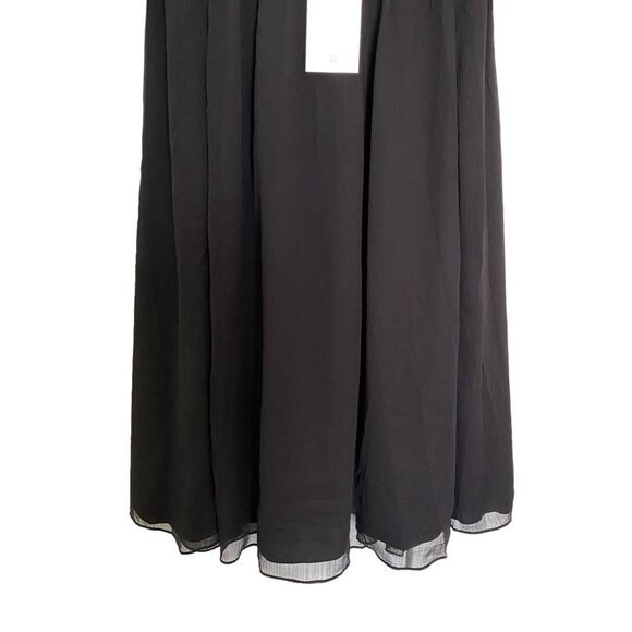 Ivy City Co Do Re Medi Black Sleeve Midi Bodice Dress Size Medium - Picture 5 of 7